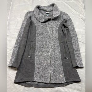 Kuhl Women’s Kozet Long Jacket Gray Wool Blend Size XS